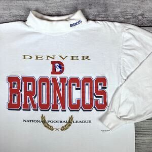 Vintage 1995 Denver Broncos NFL Football Long Sleeve Shirt